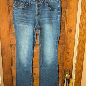 faded glory Blue ultimate Boot Cut Jeans with Classic Flare SZ 16A